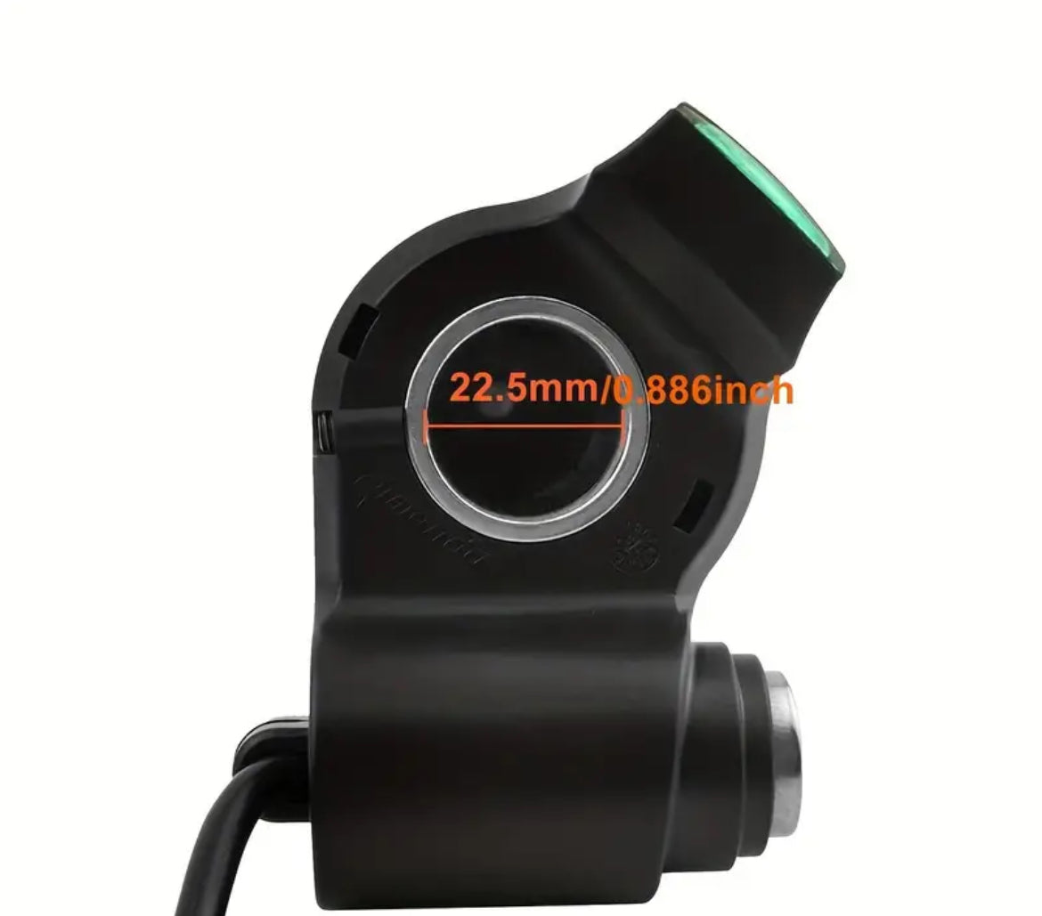 Luxury Key operated throttle