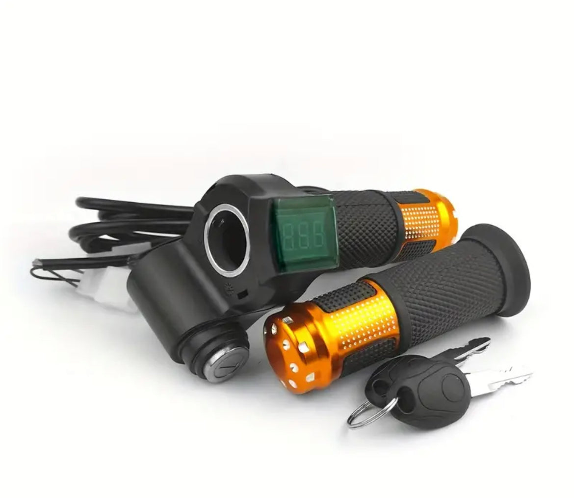 Luxury Key operated throttle